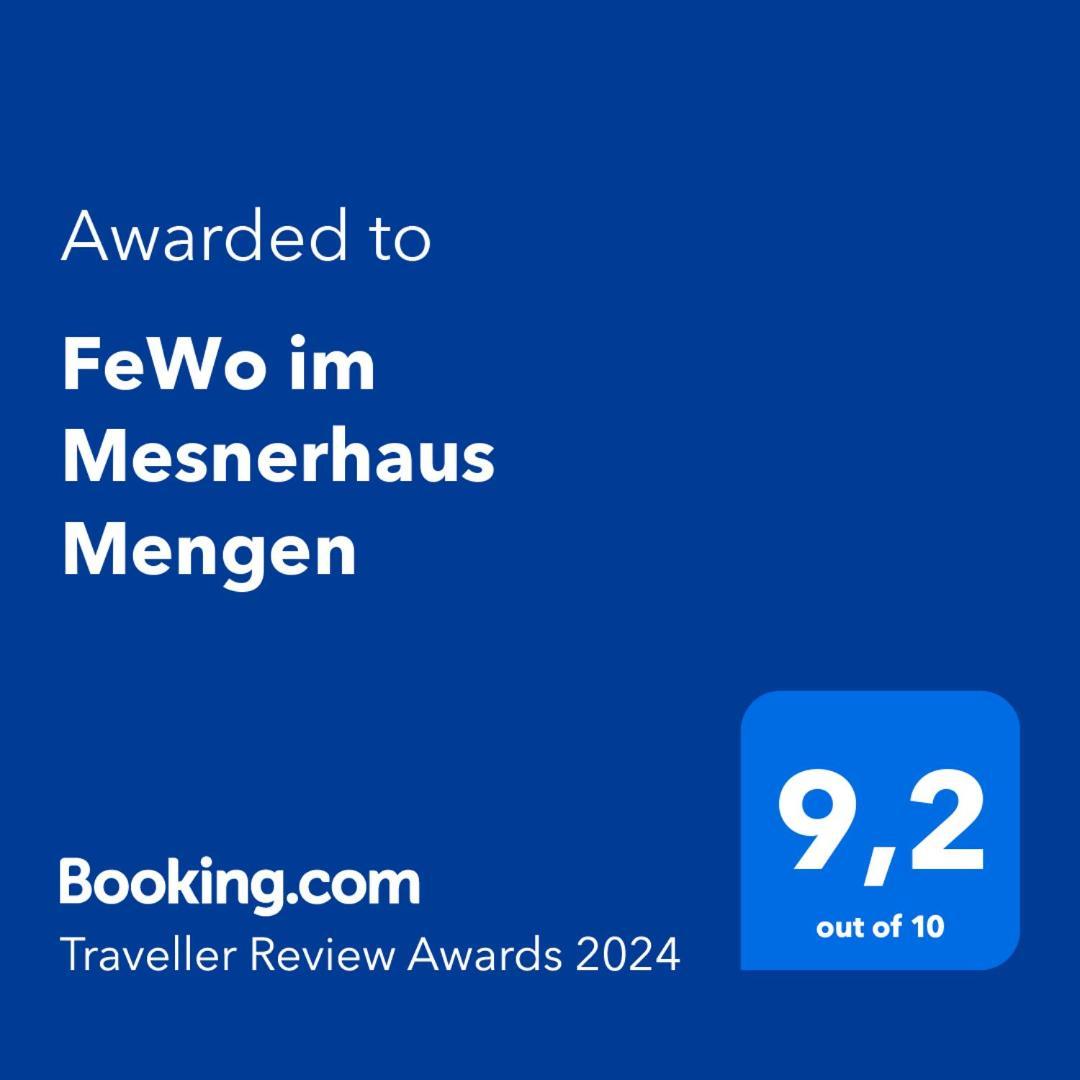Fewo Im Mesnerhaus Mengen Exteriér fotografie